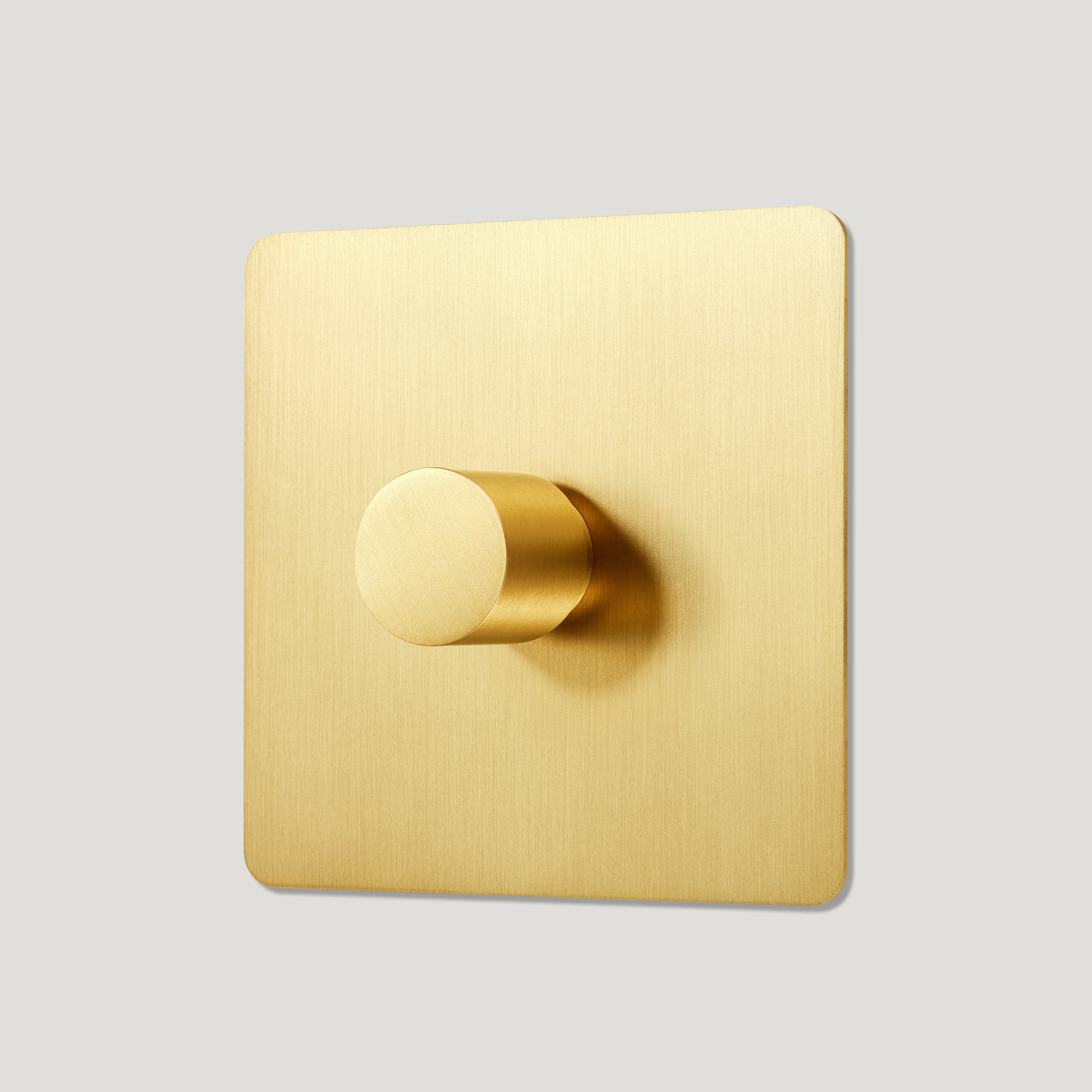 Minimalist Brass Light Switches - Plank Hardware