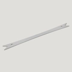 ELIZA Ribbon Handle Backplate - Polished Nickel