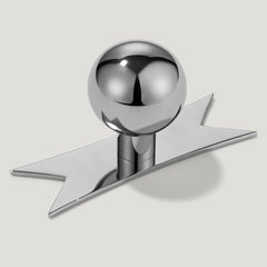 BOBBIN Ball Knob - Polished Nickel