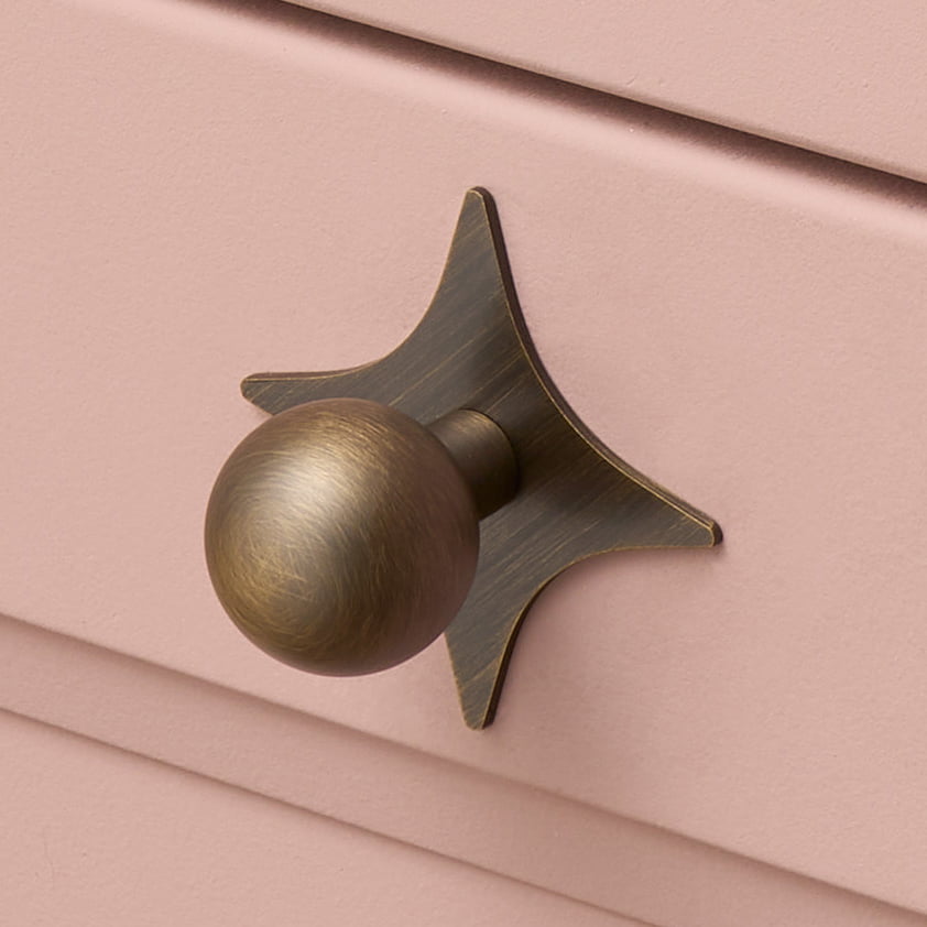 Knobs with Star backplates