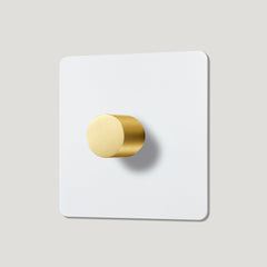 MAXWELL 1G Paintable Dimmer Switch  - Brass