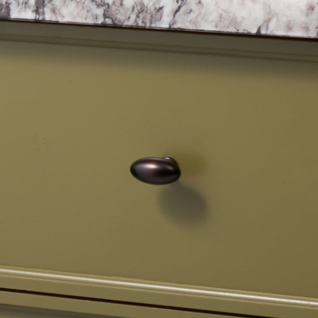 PEYTON Shaker Knob - Blackened Bronze - Plank Hardware
