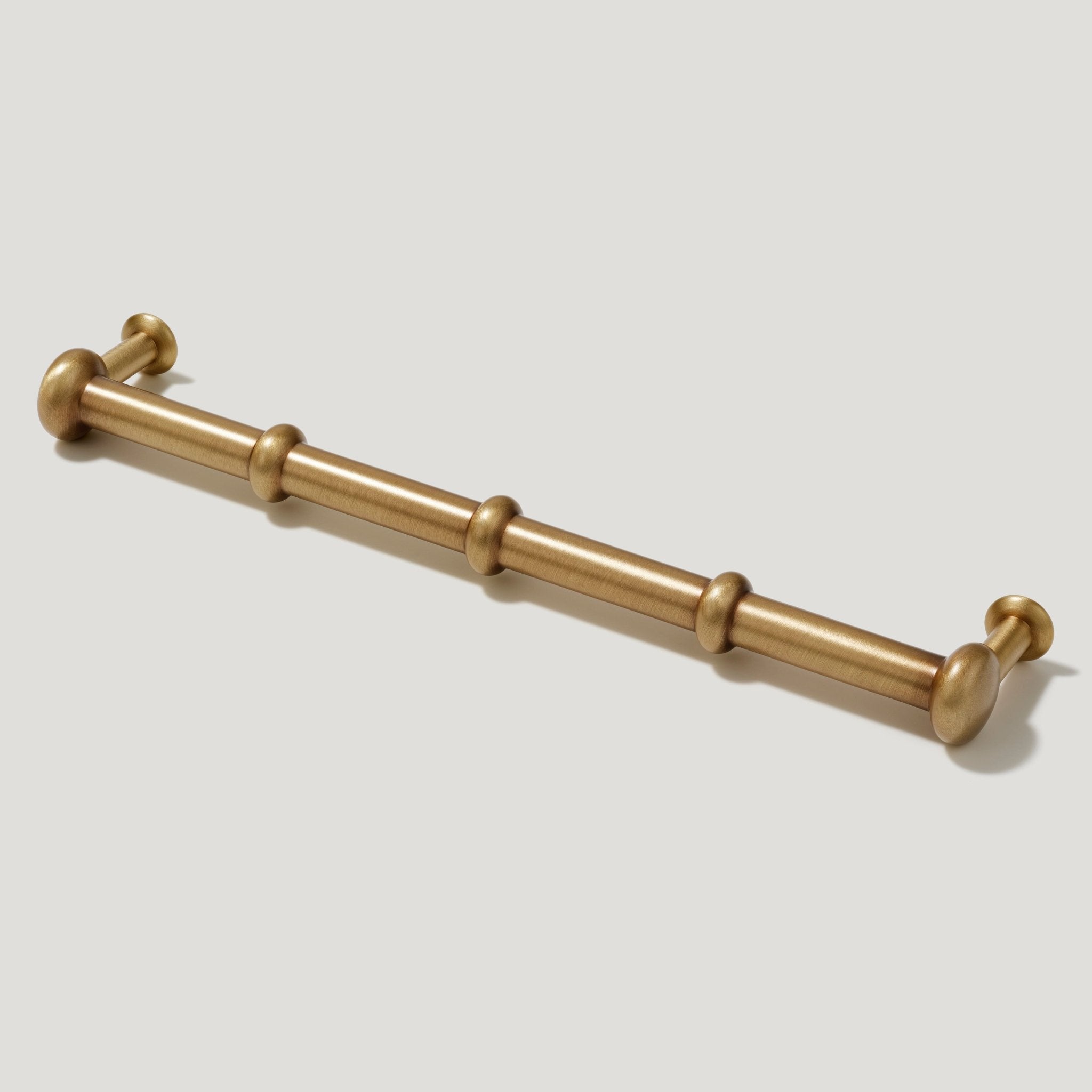 PEYTON Traditional D Bar Pull - Heirloom Brass - Plank Hardware