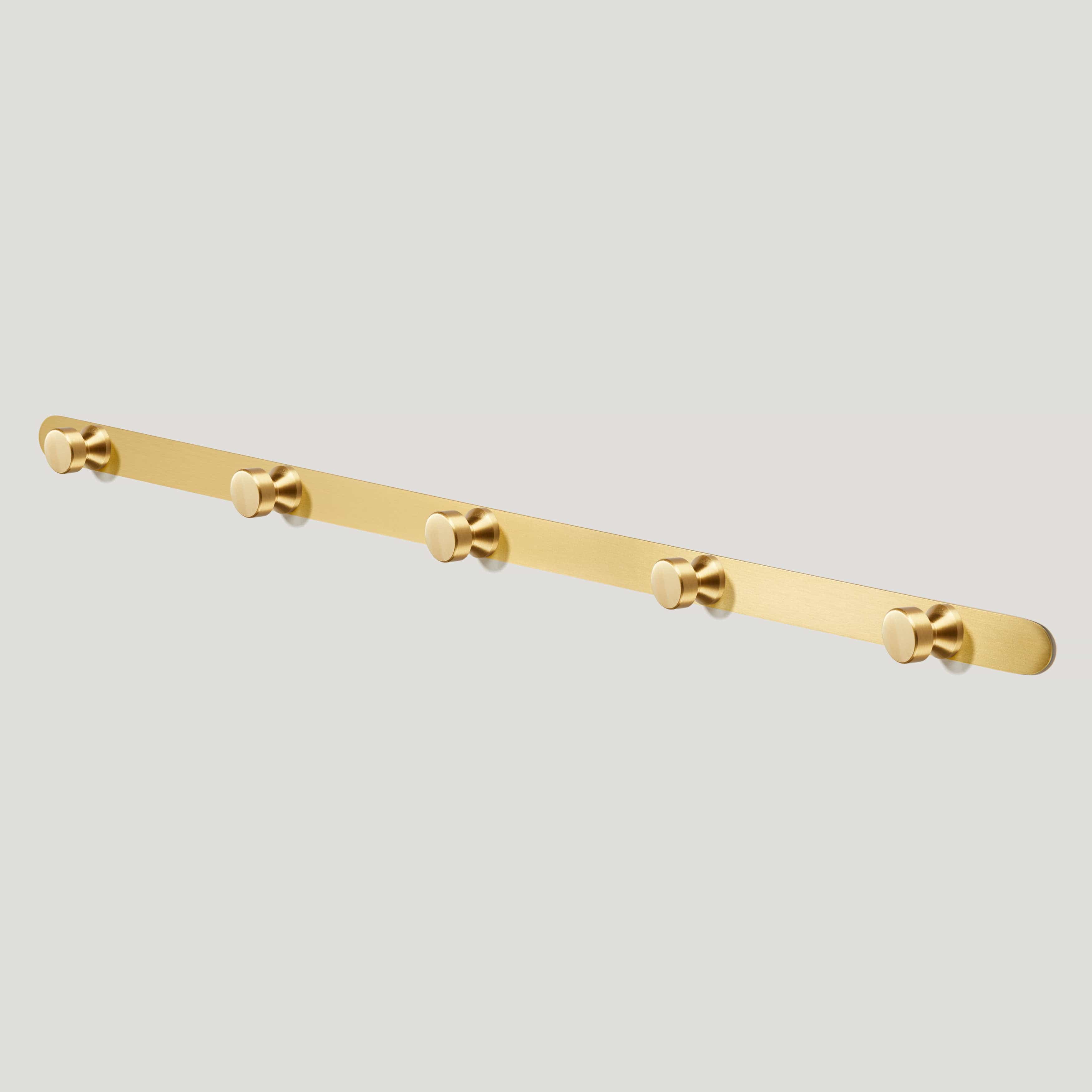 Plank Hardware Accessories FELIX Hook Backplate Set - Brass