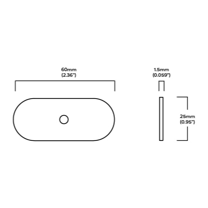 Plank Hardware Accessories KEPLER Knurled Hook - Brass
