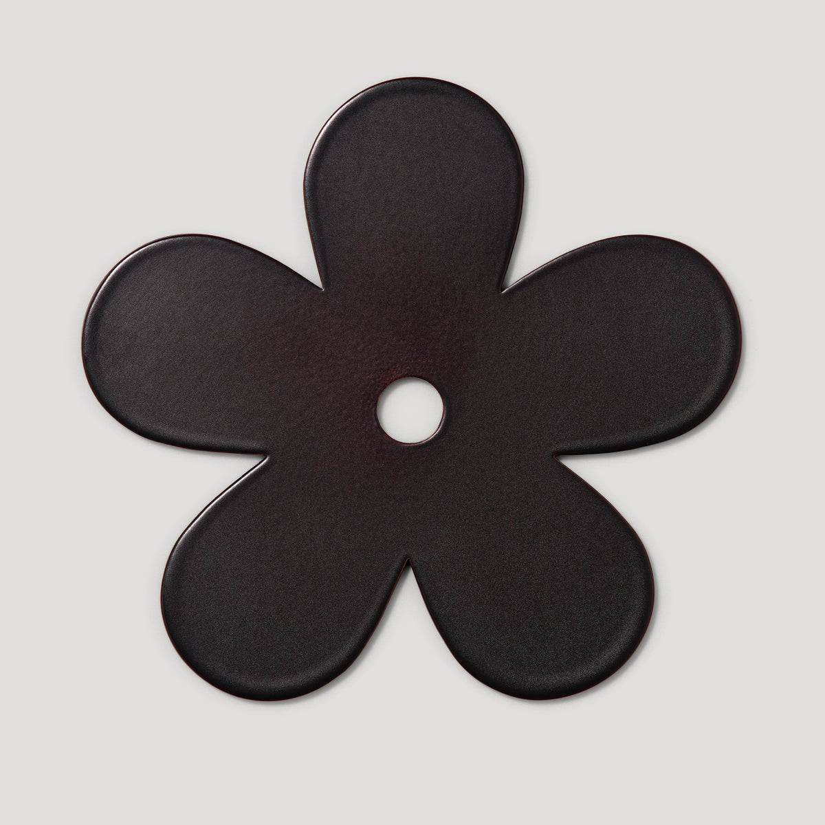 Plank Hardware Cabinetry ADA Flower Backplate - Blackened Bronze