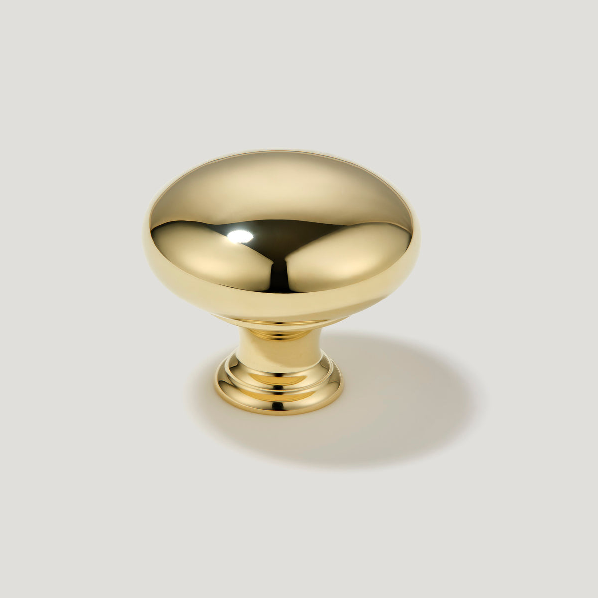 Plank Hardware Cabinetry ADELIA Knob - Unlacquered Brass