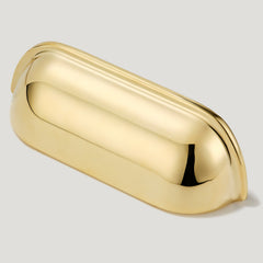 GRAYSON Cup Pull - Unlacquered Brass
