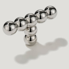 BOBBIN Einzel-T-Griff – Poliertes Nickel