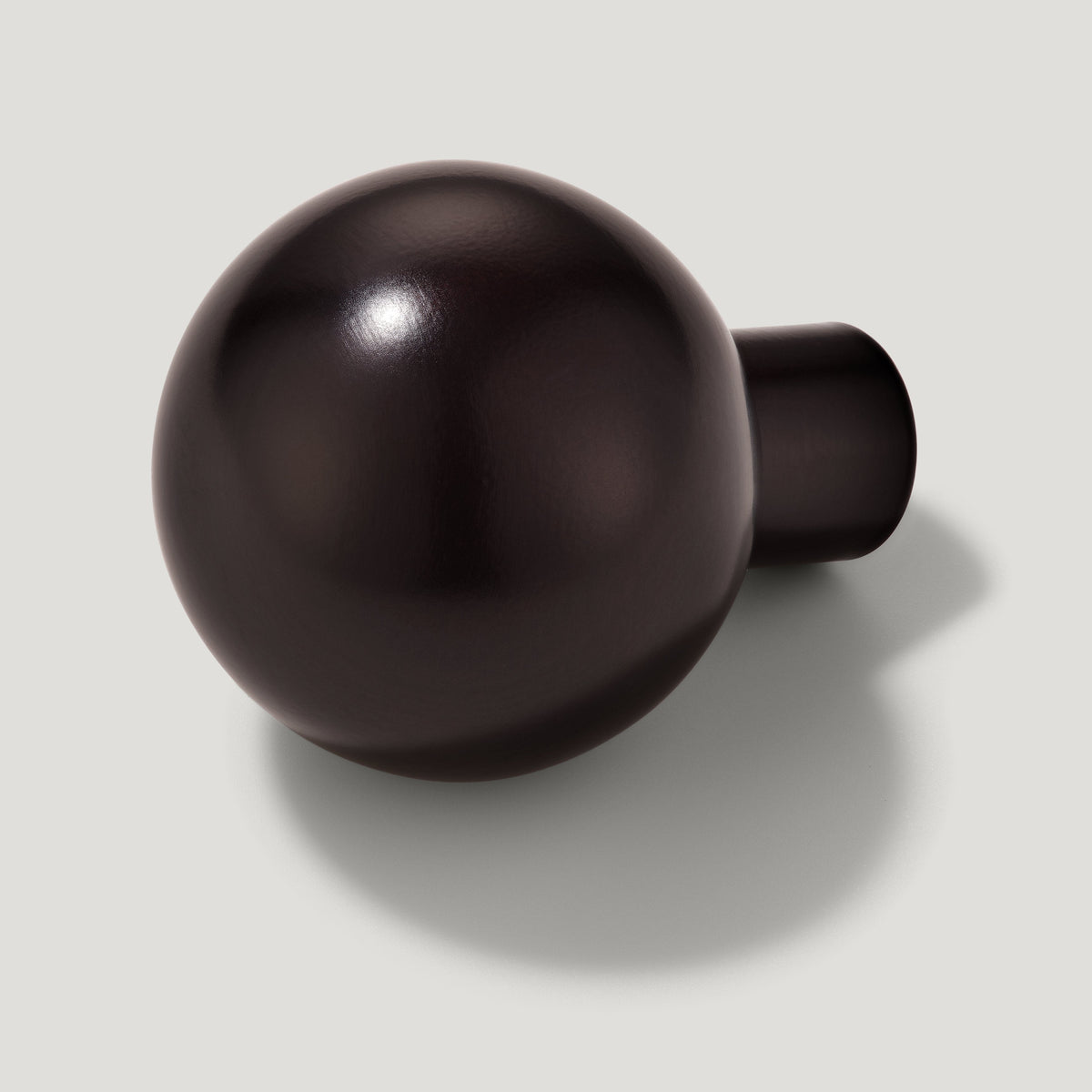 Plank Hardware Cabinetry Knob Only BOBBIN Knob - Blackened Bronze