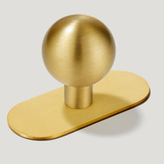 BOBBIN Ball Knob - Brass