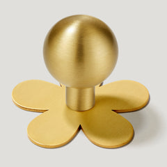 BOBBIN Ball Knob - Brass