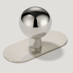 BOBBIN Ball Knob - Polished Nickel