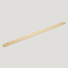 COHEN Handle Backplate - Unlacquered Brass