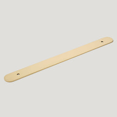 COHEN Handle Backplate - Unlacquered Brass
