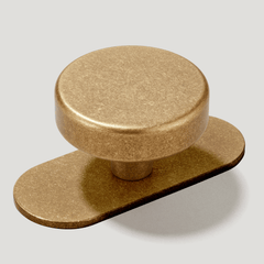 HUDSON Shaker-Knopf – gealtertes Messing