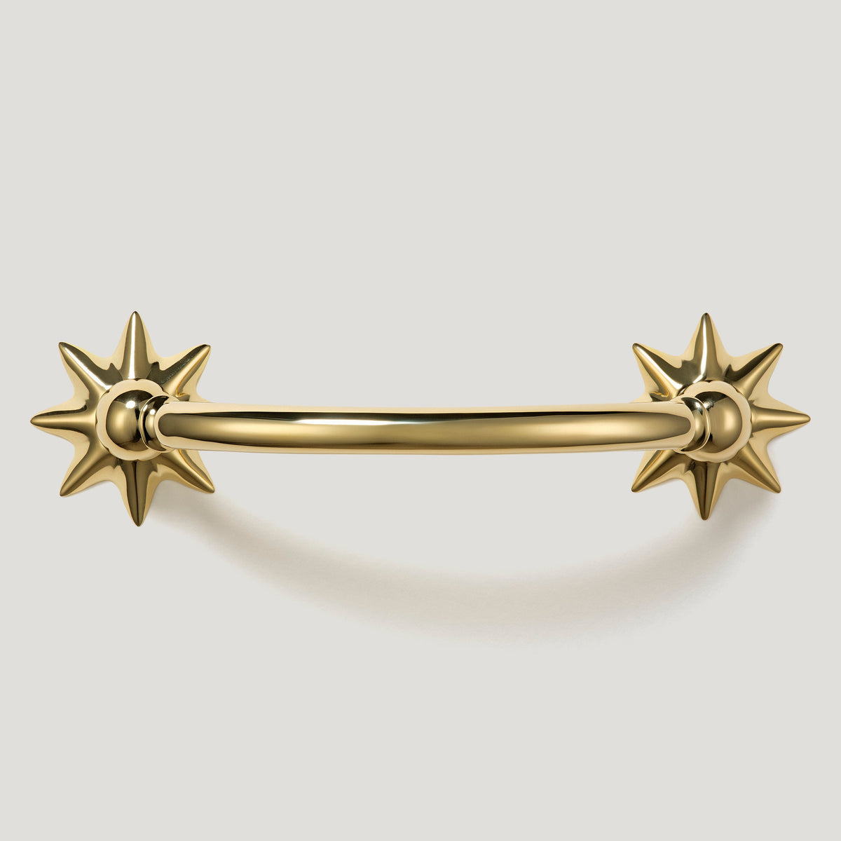Plank Hardware Cabinetry 110mm (96mm CC) / With Backplates JAMES Handle - Unlacquered Brass