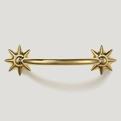 JAMES Handle - Unlacquered Brass