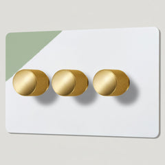 KEPLER 3G Paintable Dimmer Switch - Brass