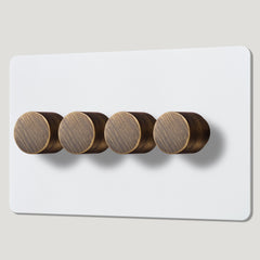 MAXWELL 4G Paintable Dimmer Switch - Antique Brass