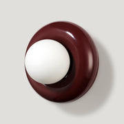 Plank Hardware Lighting NOVI Wall Light - Burgundy
