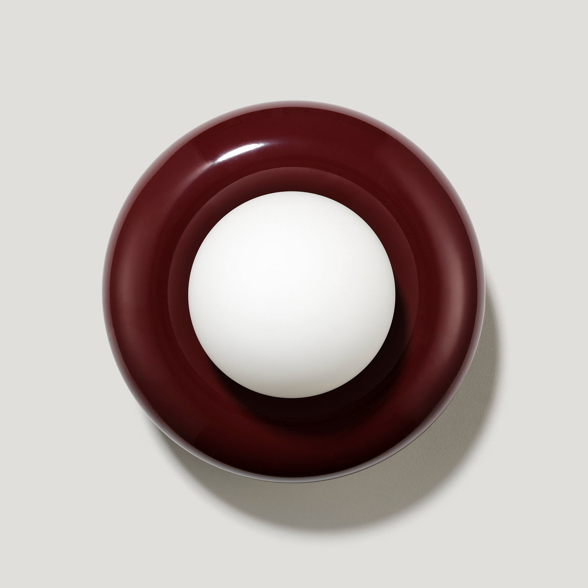 Plank Hardware Lighting NOVI Wall Light - Burgundy