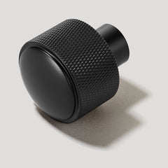 KEPLER Knurled Knob - Black