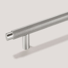 KEPLER Knurled T-Bar Handle - Stainless Steel