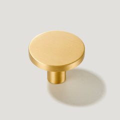 LOVELL Runder Knopf - Messing
